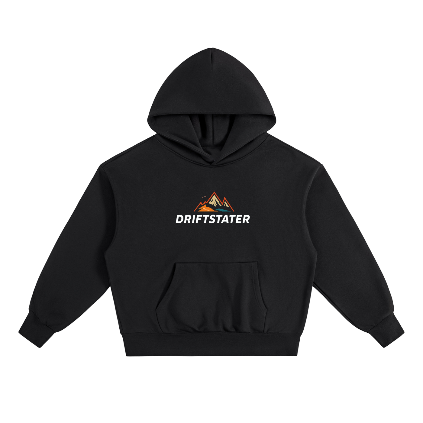 Drift Premium Fleece Hoodie - Black