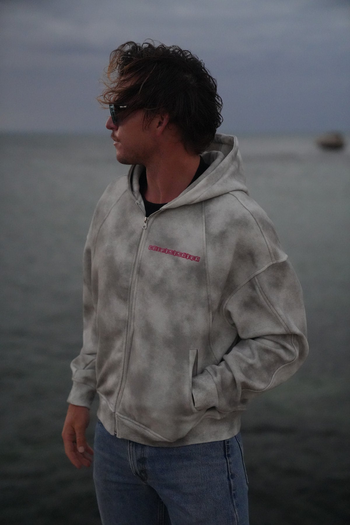 Drift Zip Fleece – Charcoal