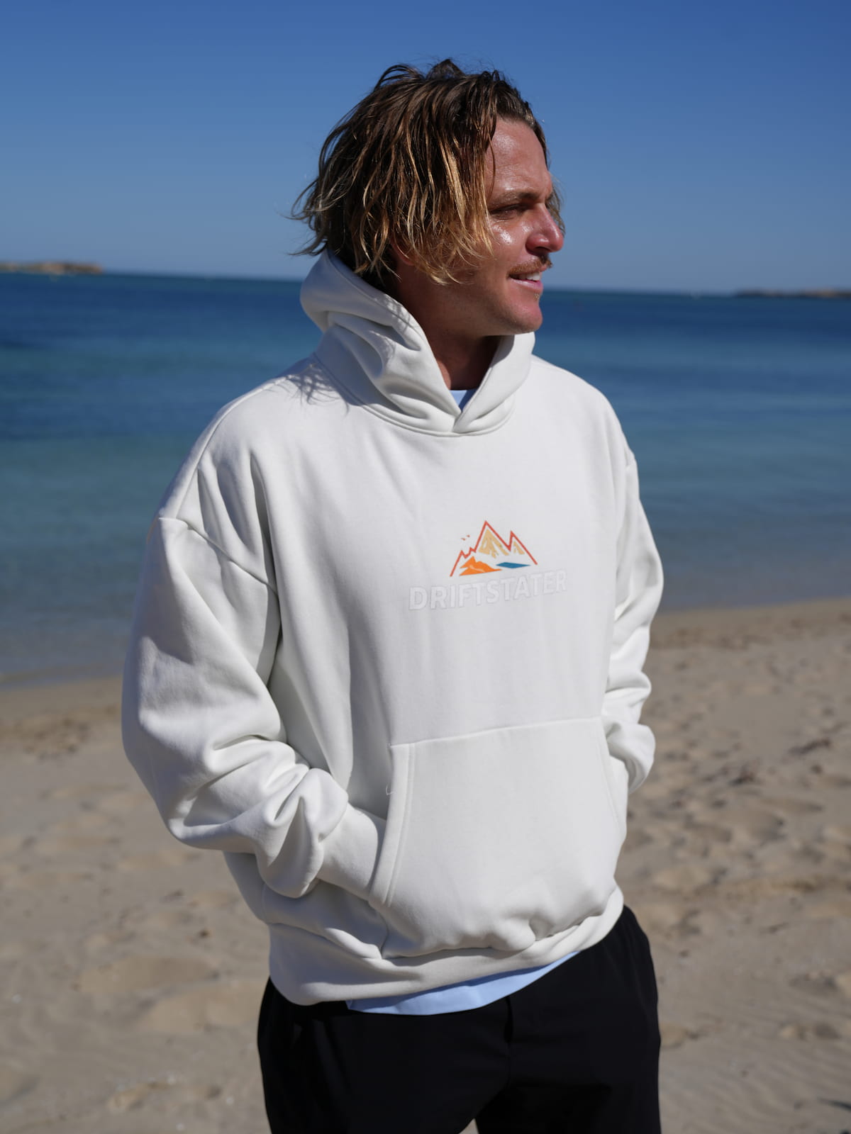 Drift Premium Fleece Hoodie - White