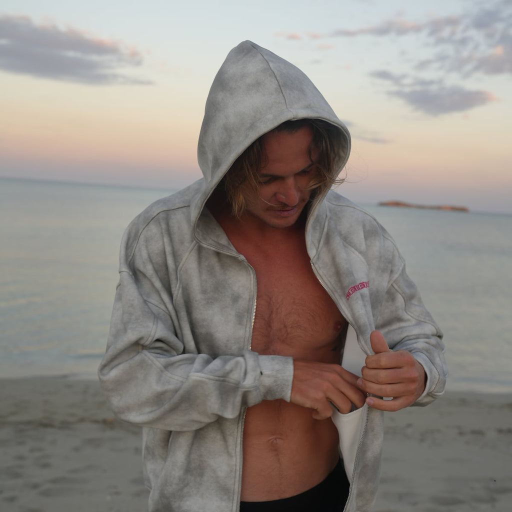Drift Zip Fleece – Charcoal